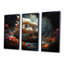 Pirate Ship Nightly Voyage II - Art mural pirate-1883106426-1883106424