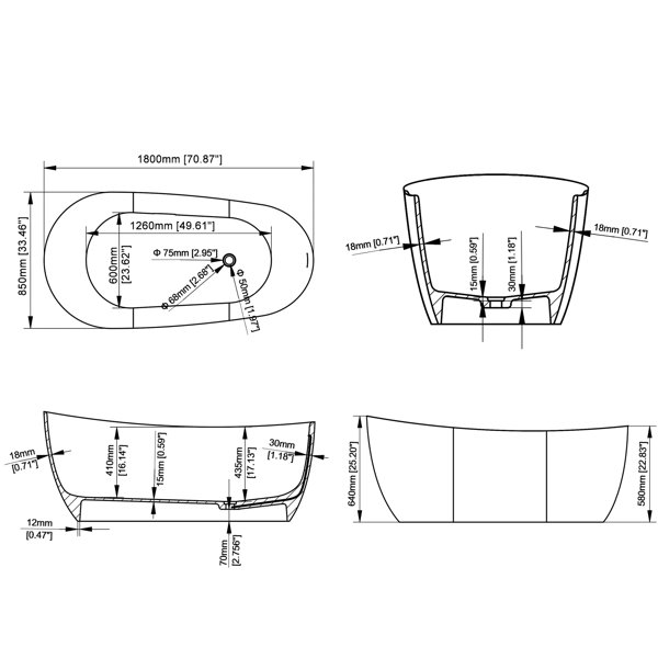 Dimensions du produit