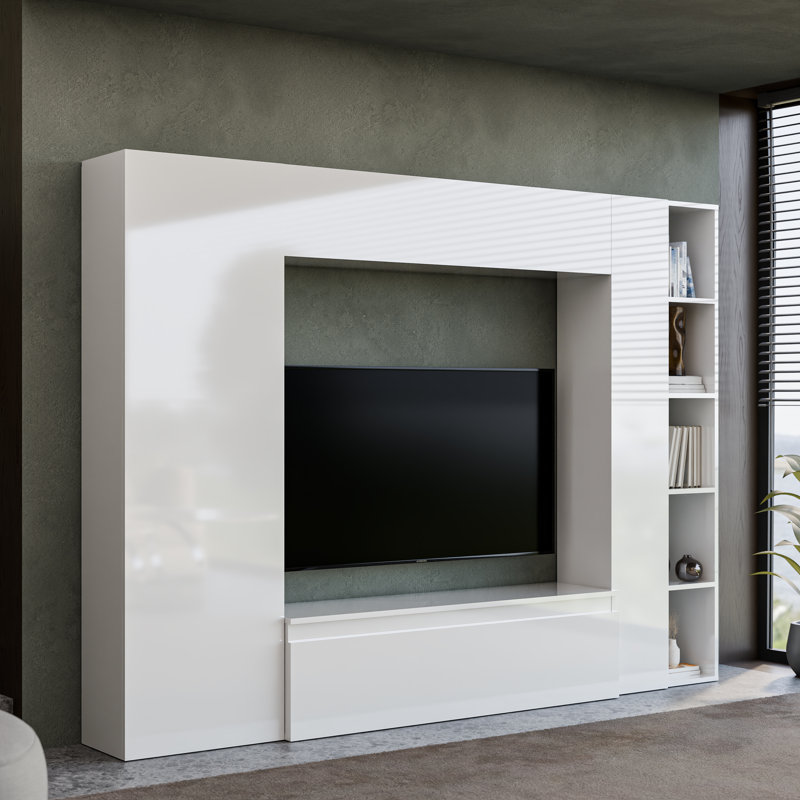 Evora Entertainment Centre, White