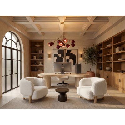 Chaise Afterthought - blanc