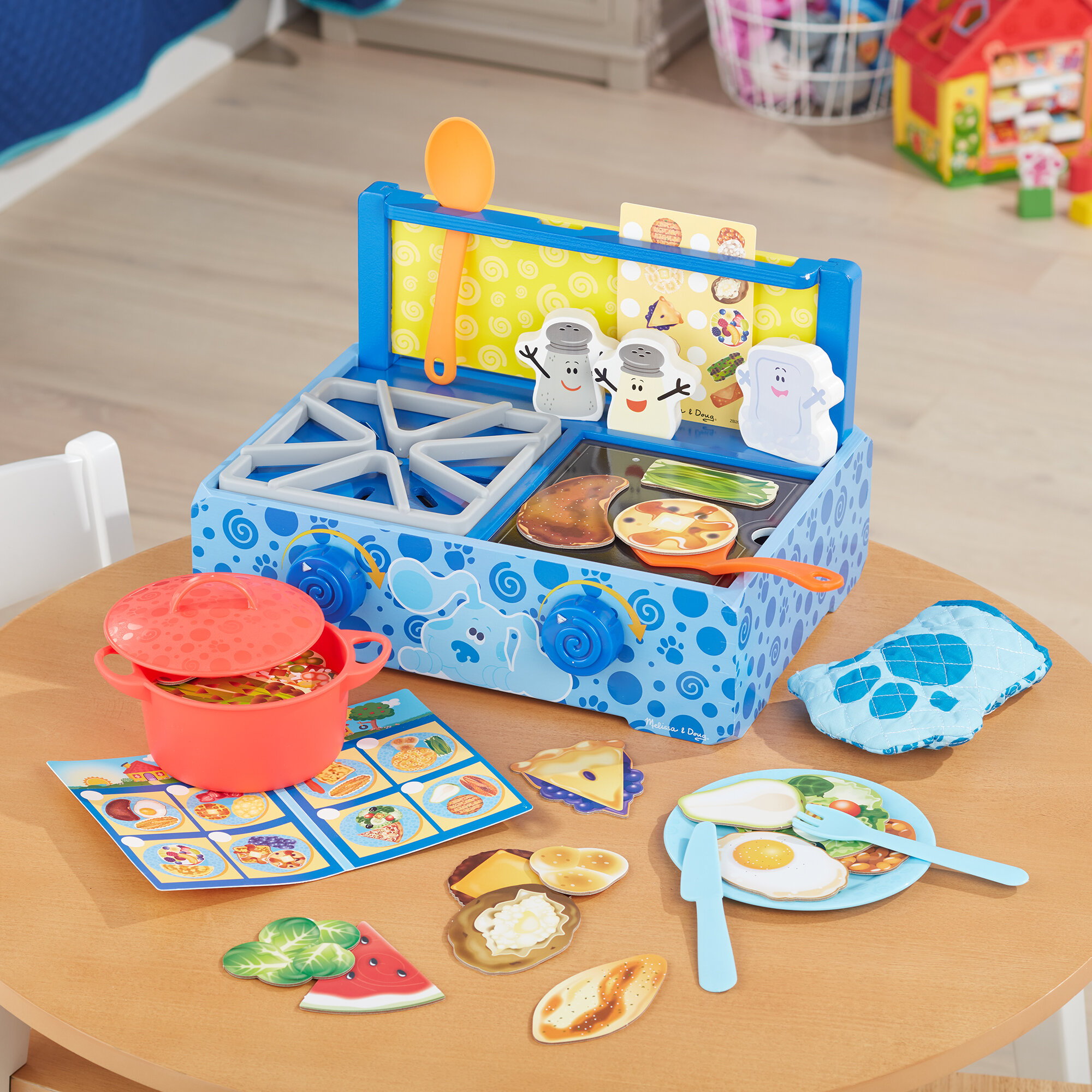 Step2 Best Chefs Kitchen Set for Kids, Blue – Includes 25 Toy