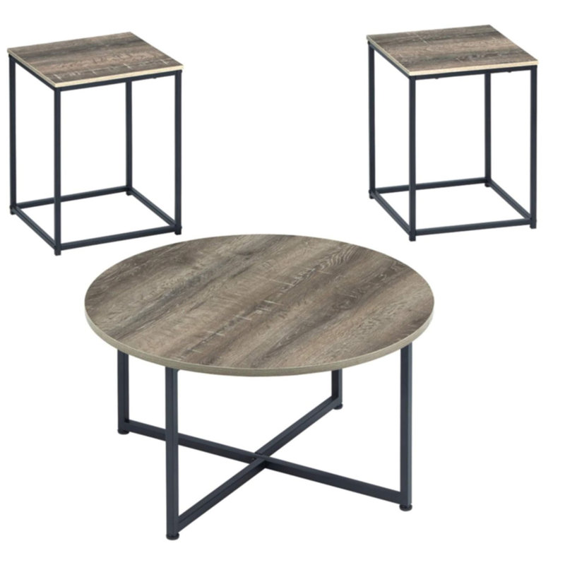 Kleinschmidt 3 - Piece Living Room Table Set