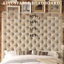 Lit tapissier en tissu, base de lit à hauteur réglable capitonnée-183312667-183312656