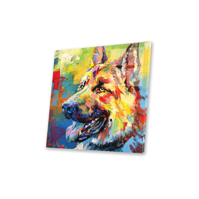 " German Shepherd " by Jos Coufreur