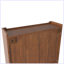 Modern two-door wall cabinet with three levels of storage for the kitchen-106349670