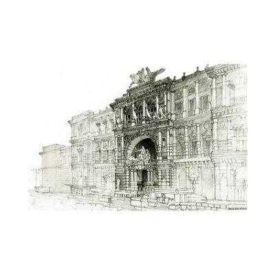Old Roma 1 Piece Wrapped Canvas Painting