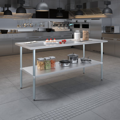 30 in. x 72 in. Stainless Steel Table