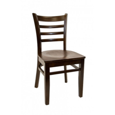 Solid Wood Ladder Back Side Chair