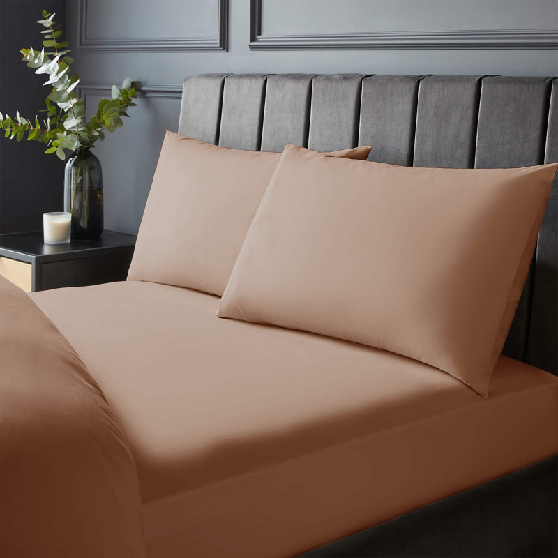 Silentnight Pure Cotton 200 TC Pillowcases, Pink