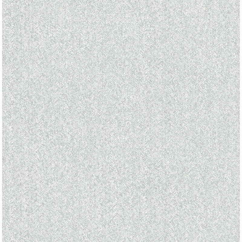 Chevron Wallpaper Roll, Light Gray