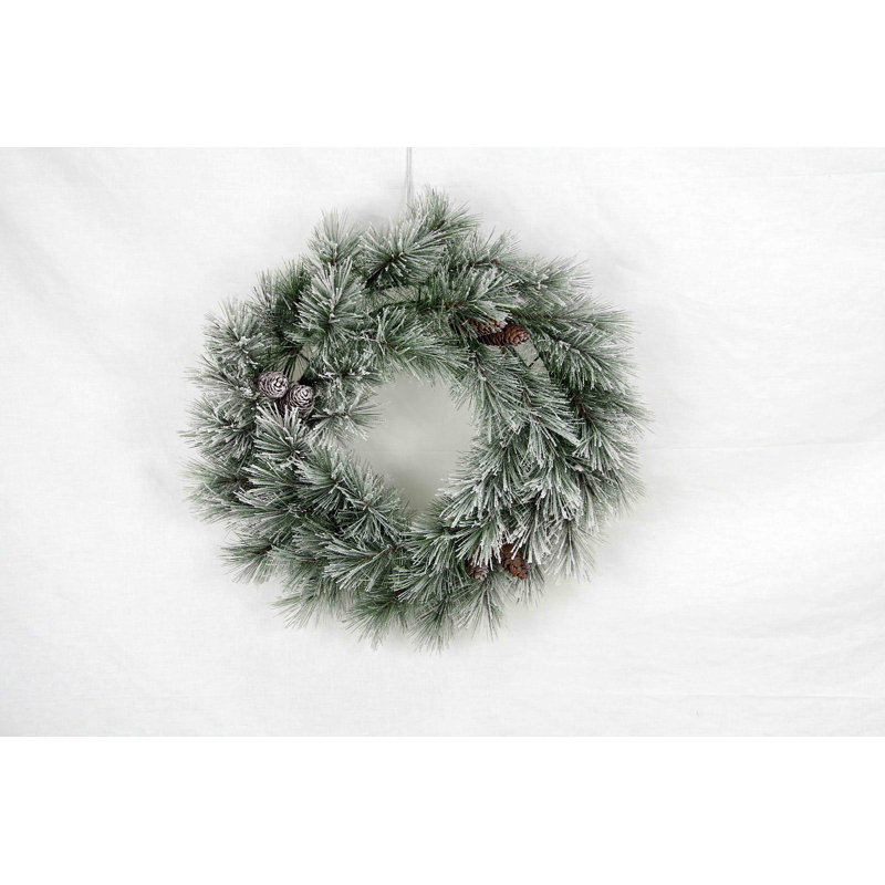 Faux Eucalyptus 25'' Wreath