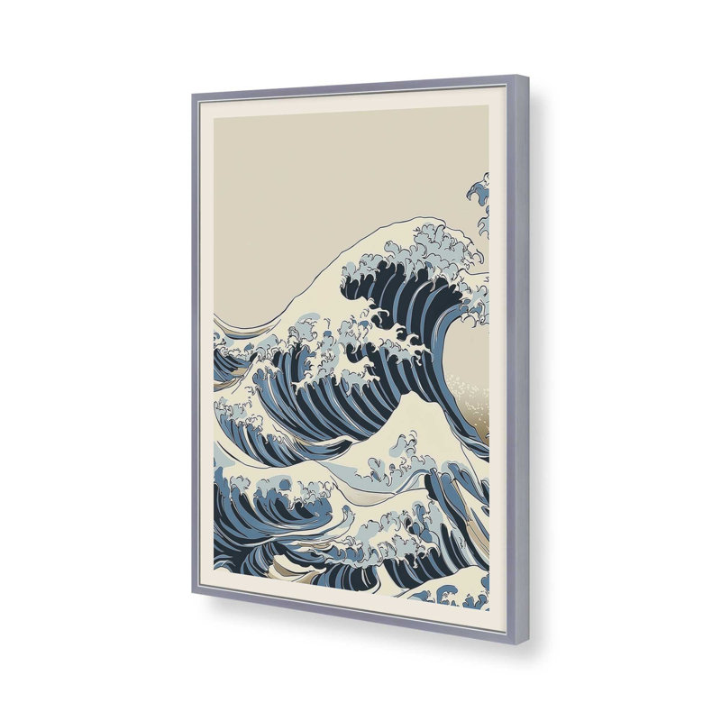 Ember Break Print on Archival Matte Paper, Framed Print without Mat, 15.25" H x 12.25" W, Polished Chrome