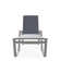 Holna Outdoor Rust-Resistant Metal Chaise Lounge