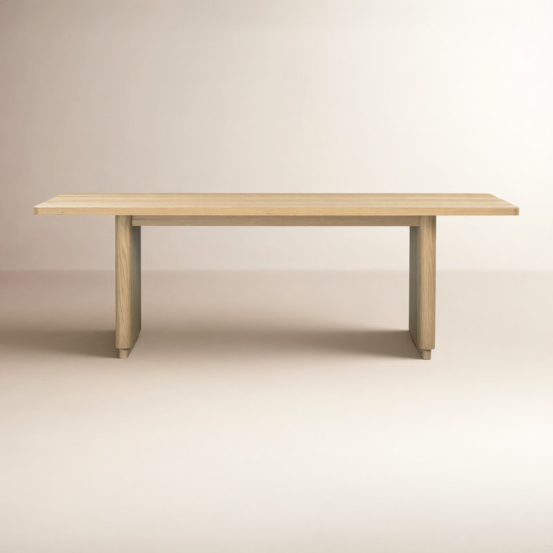Mille 88" Dining Table, Oak