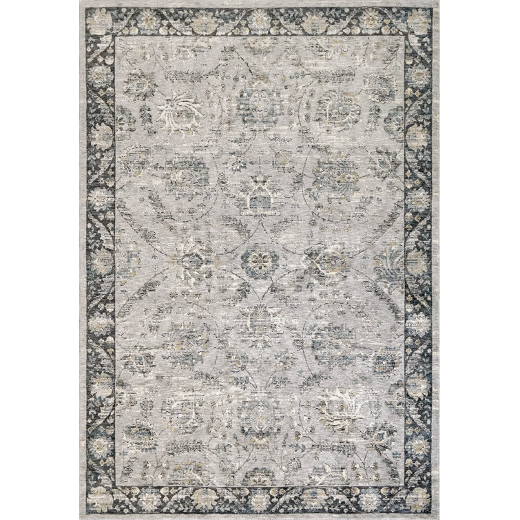 Tapis zone gris clair Whorton