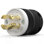 Tamper Resistant 7500 W Single Rotating Outlet with USB Port