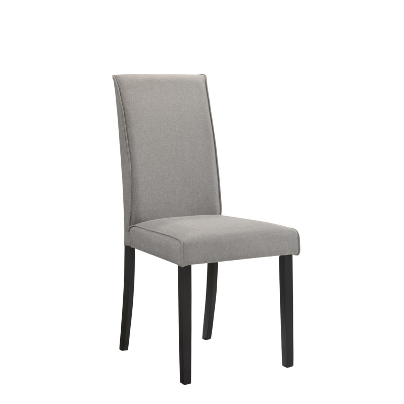 Chaise rembourrée Geselle, Gris pâle