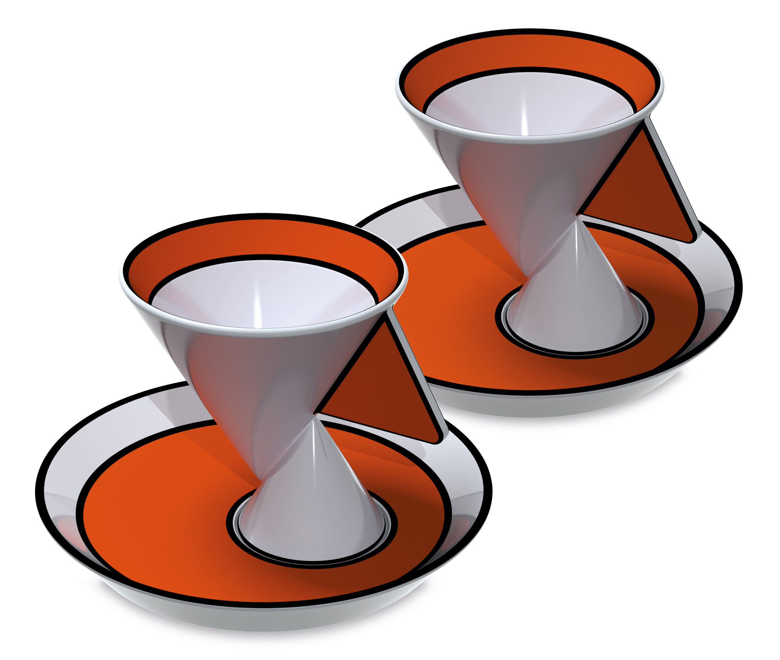 Vista Alegre Jazz Coffee Mug and Saucer | Wayfair