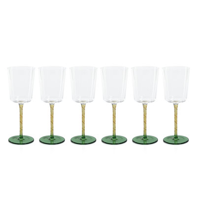 Sachi 11.83oz. White Wine Glass Set