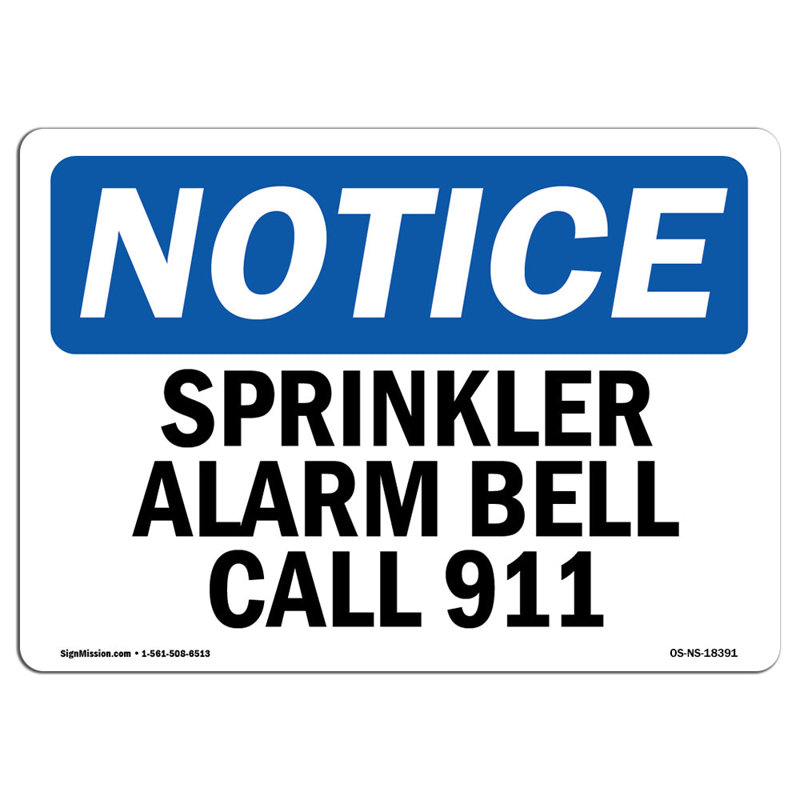 Notice Sign