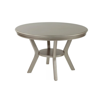 Table à manger l 48,4 po, argent