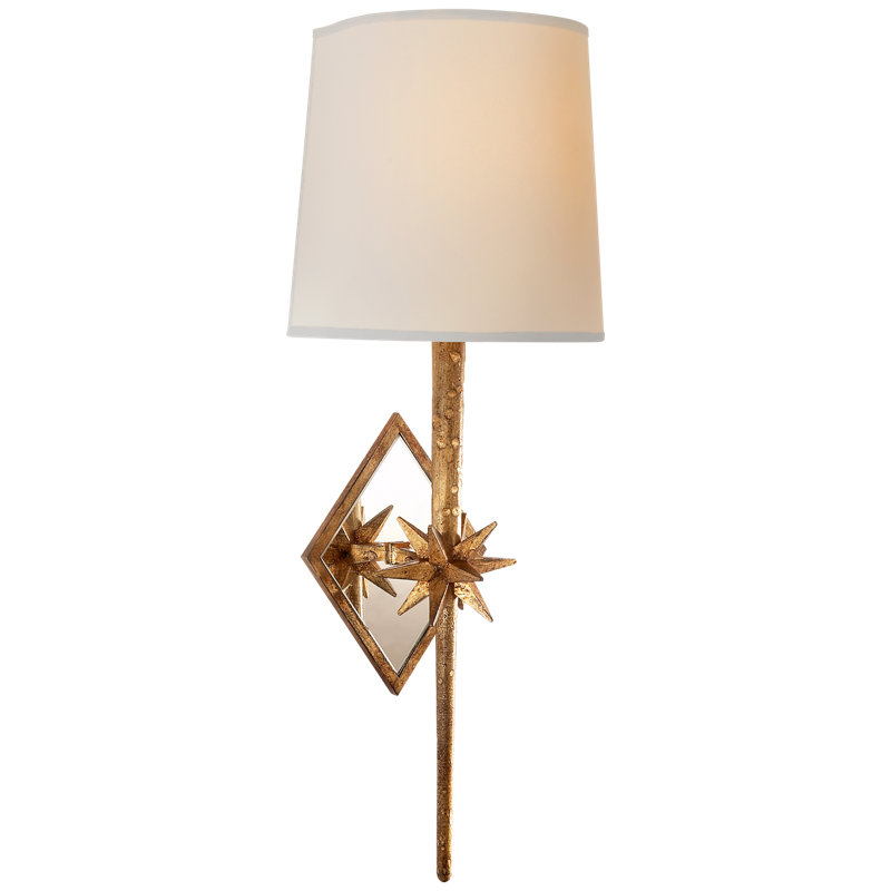 Etoile 1 - Light Wallchiere, Gilded Iron