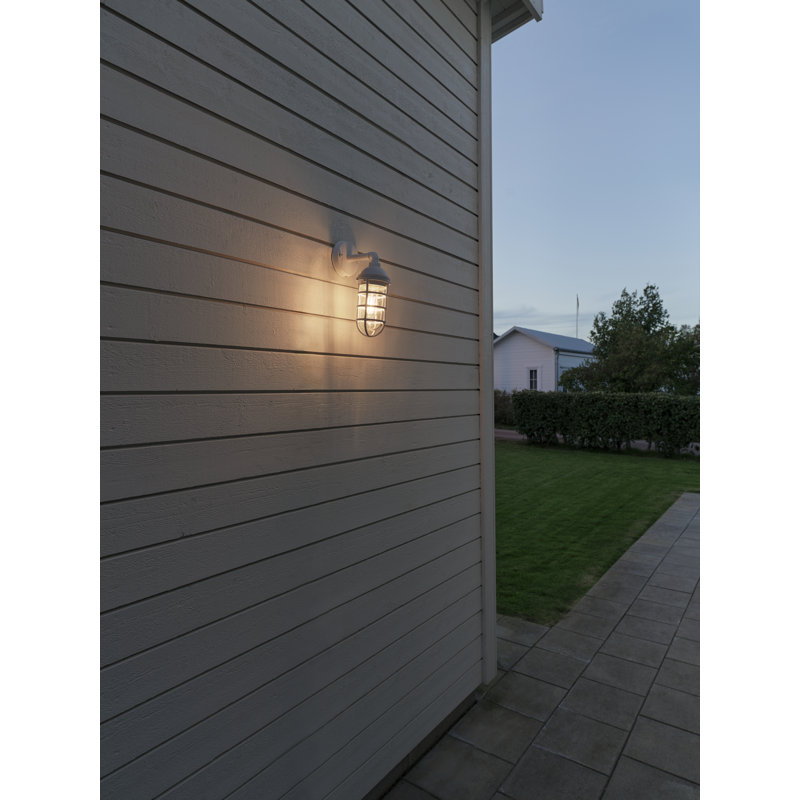 Olbia Outdoor Wall Light, White