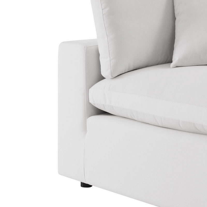 Canapé modulaire d'extérieur 6 pièces Commix, Blanc