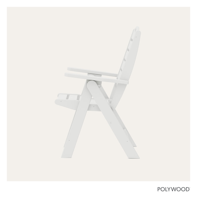Chaise haute POLYWOOD, Blanc
