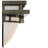 Alheide Steel Flush Mounted Sconce