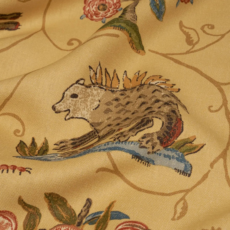 La Menagerie Fabric, Marigold
