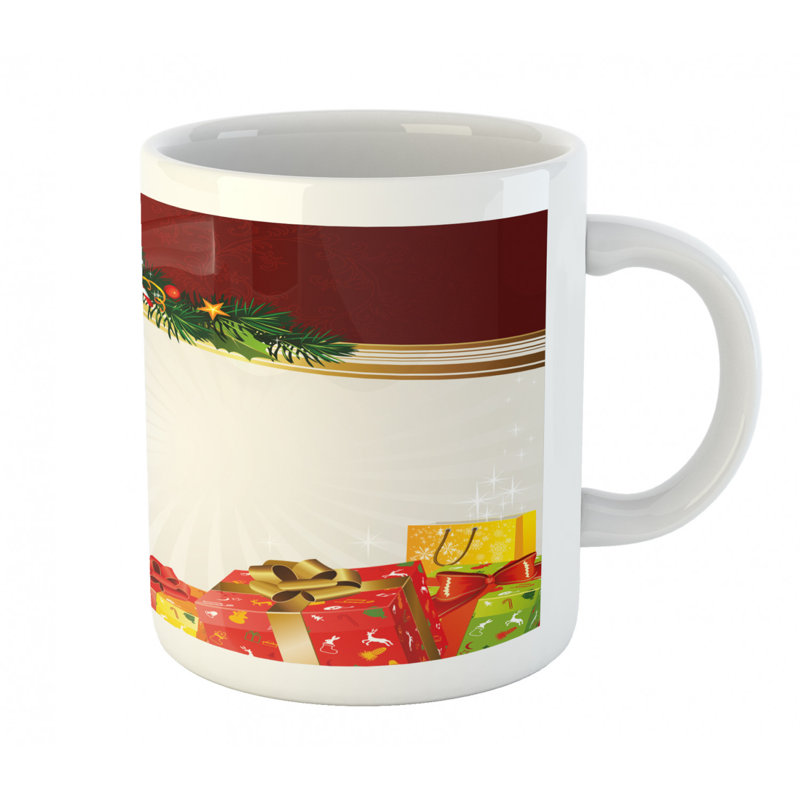 Grande tasse à café yule réveillon