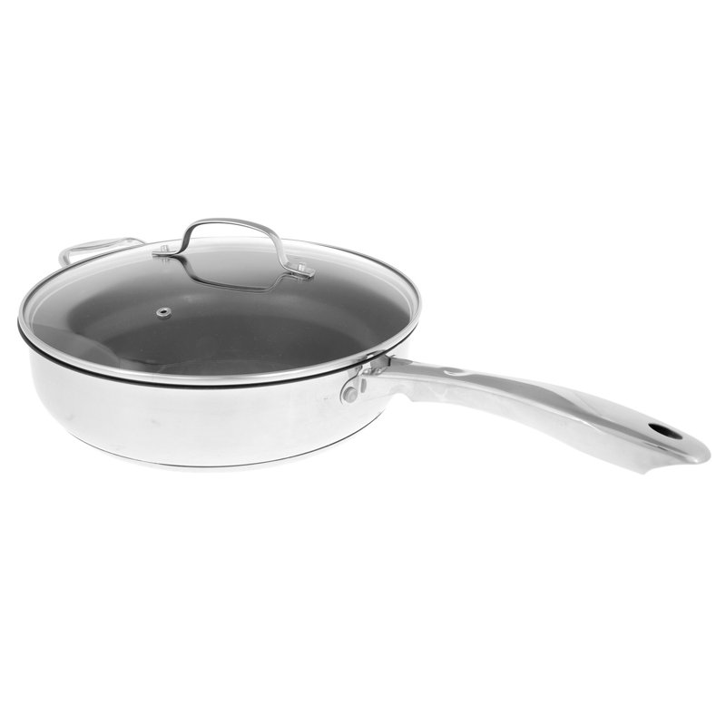 Stainless Steel Non-Stick Frying Pan, 30cm