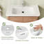 Meuble-lavabo simple autoportant 36 po avec plateau en céramique et portes à fermeture en douceur 36 po-814904497