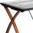 Glass Computer Desk with Pull-Out Keyboard Tray and Crisscross Frame-932448061