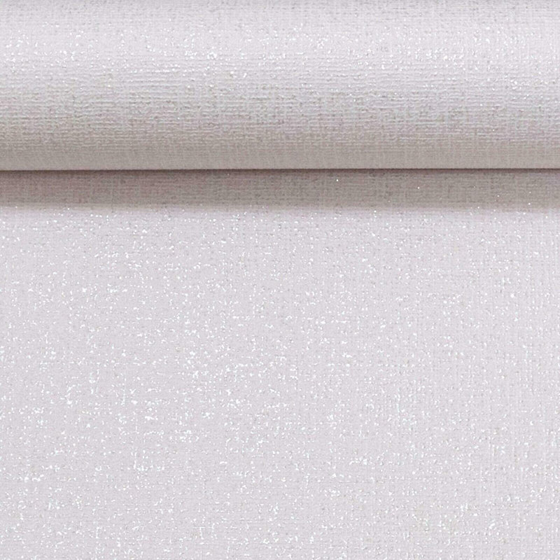 Thick Textured Blush Pink Shimmer Glitter Vinyl Woven Linen Effect Wallpaper - Designer Thick Solid Heavy Duty Paste The Wall Wallpaper