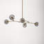 Dumont 5 Light Metal Dimmable Sputnik Chandelier