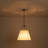 Nyjel 4 - Light Linen Tapered Pendant-840579870-849309245-840579869