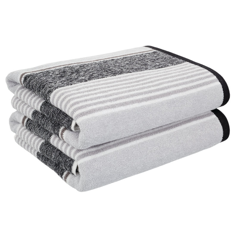 Textured Stripe Towel