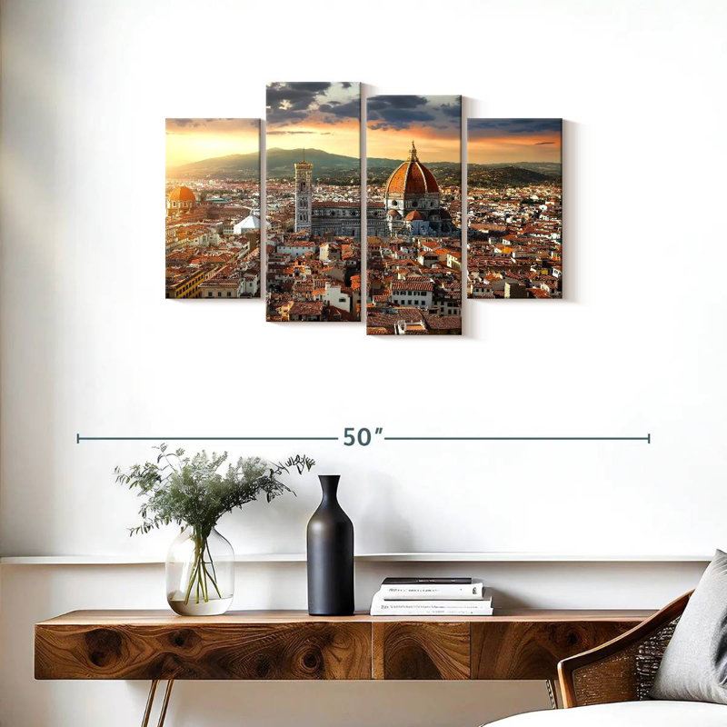 Vanna Fascinating Florence, 22" H x 36" W