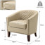 Edvardas 73.9 Cm Wide Tufted Barrel Chair-1994405244