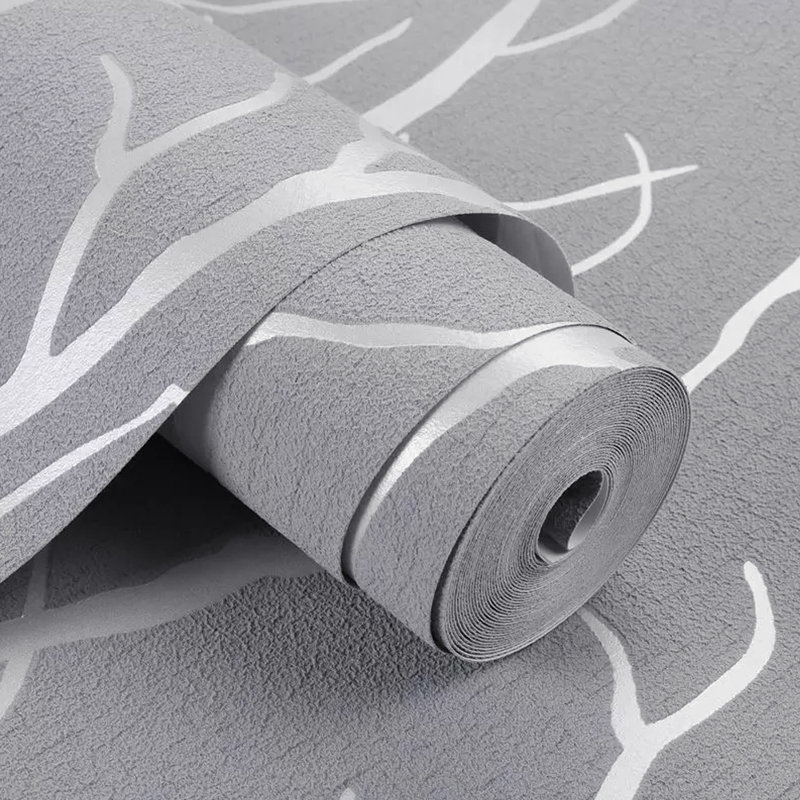Artemizia 9.5m x 53cm Textured Distressed Wallpaper Roll