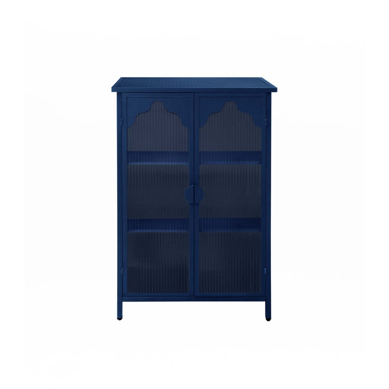 Armoire de rangement en métal 2 portes