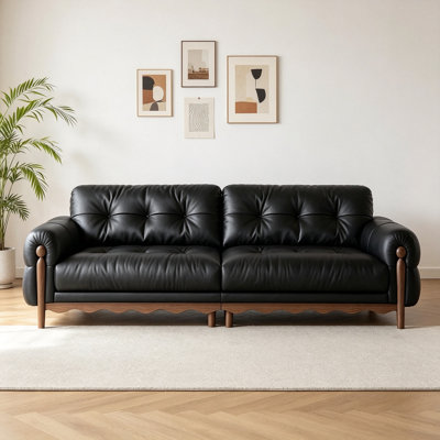 French Minimalist Cream-style Sofa