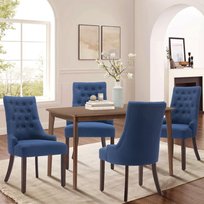 51cm H Tufted Fabric Upholstered Side Chair