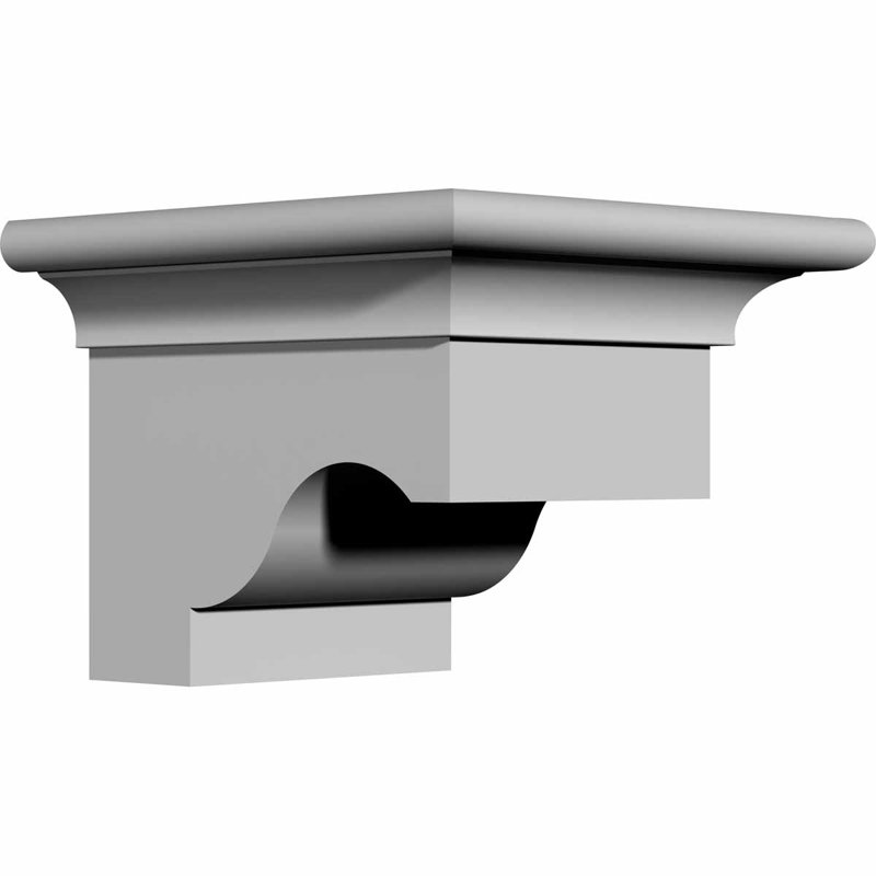 Support Endurathane Wakefield, l 6 po x P 6 1/4 po x H 4 5/8 po, apprêté en usine (paquet de 6)