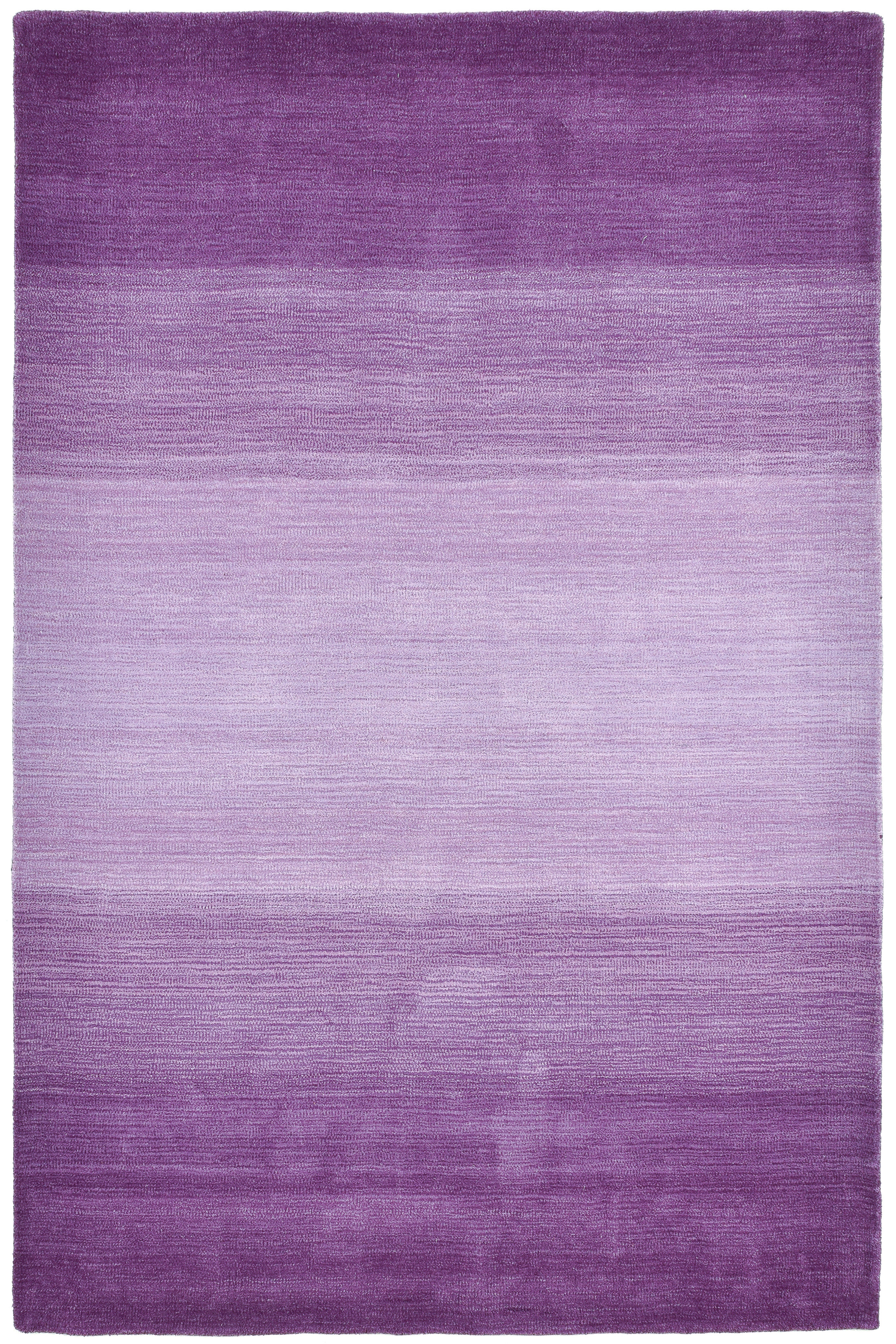 Theko Hand-Loomed Wool Purple Rug | Wayfair.co.uk