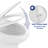 White Elongated Dual Flushing One-Piece Toilet  - 28.54 x 15.16 x 28.74