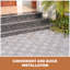 30 carreaux de terrasse à emboîtement