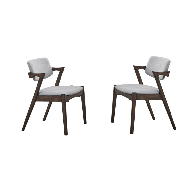 Ensemble de chaises de salle à manger de style Mid-Century 2 pièces
